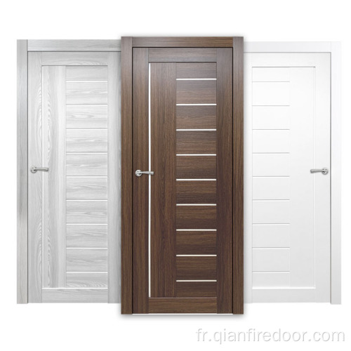 Porte en bois automatique à l&#39;intérieur de la porte de la maison de la porte extérieure